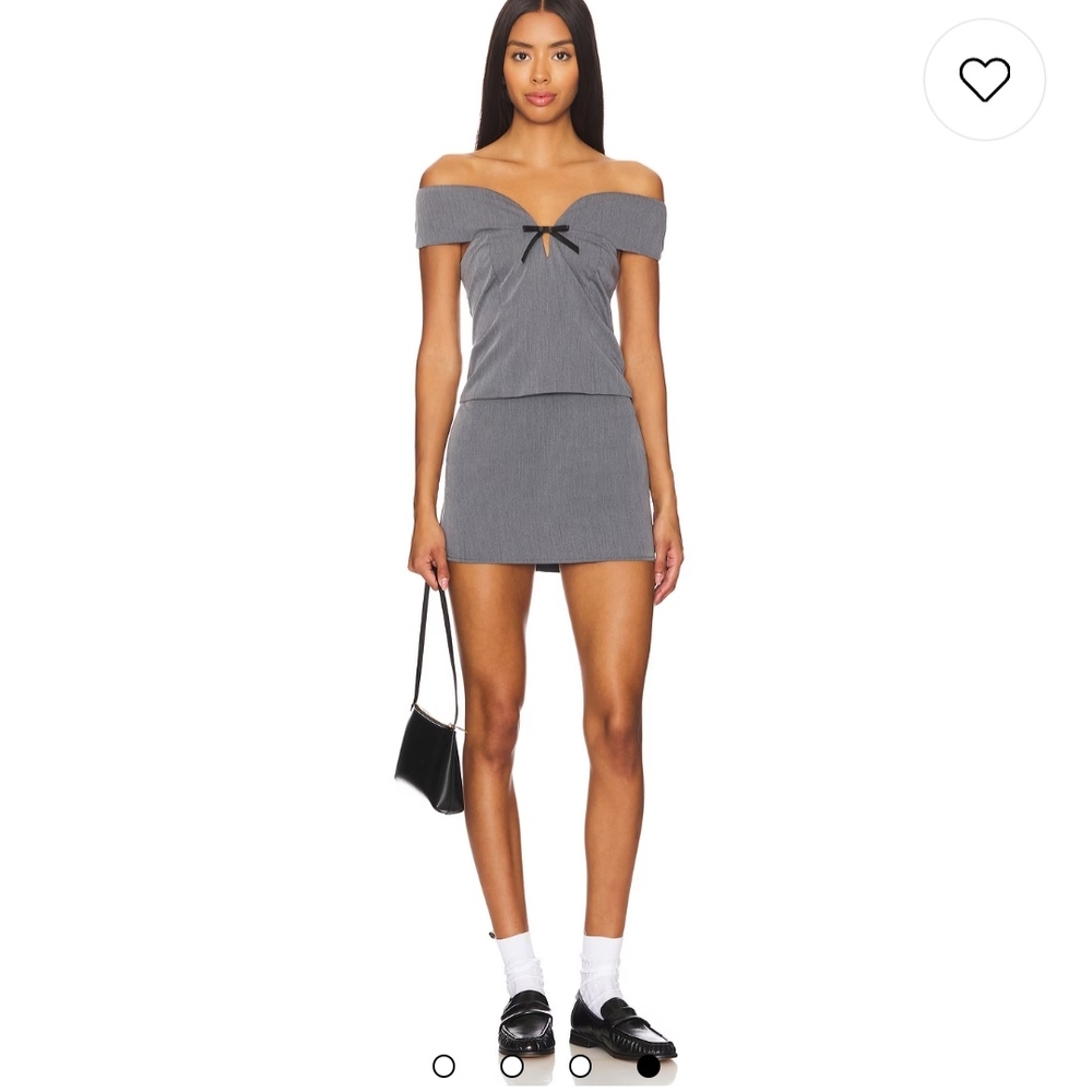 REVOLVE Off Shoulder Skirt Set NWT